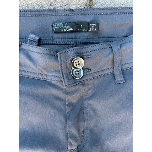 Prana Halle gray hiking outdoors athletic pants size 4 - Picture 4 of 4
